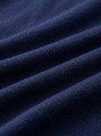 Men's Minimalist Knitted Quarter-Zip Sweater