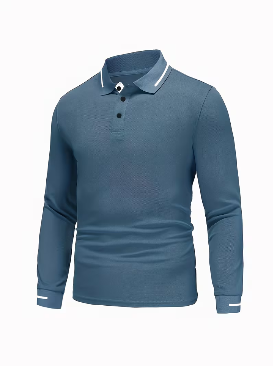 Long Sleeve Causal Stretch Shirt