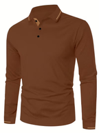 Long Sleeve Causal Stretch Shirt