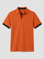 Breathable Casual Short Sleeve V-Neck T-Shirt