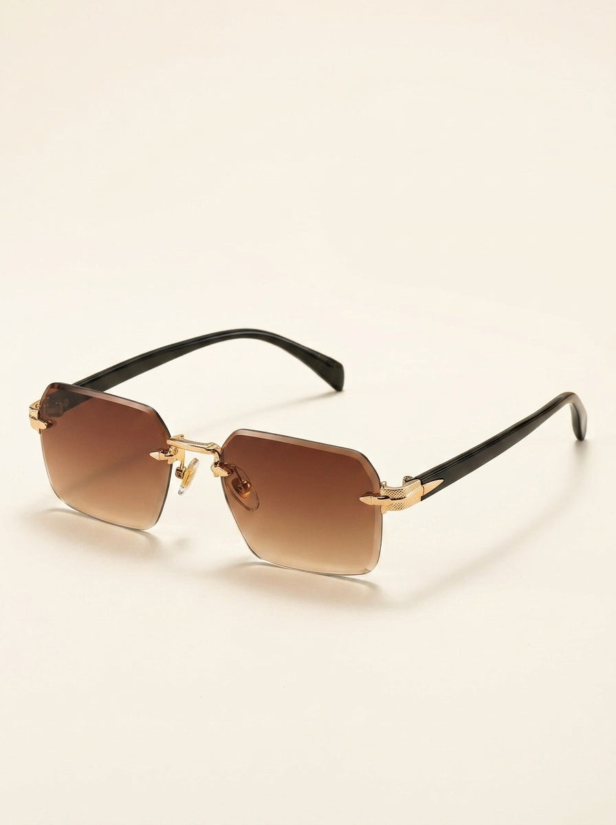 Frameless Gradient Sunglasses