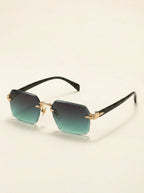 Frameless Gradient Sunglasses