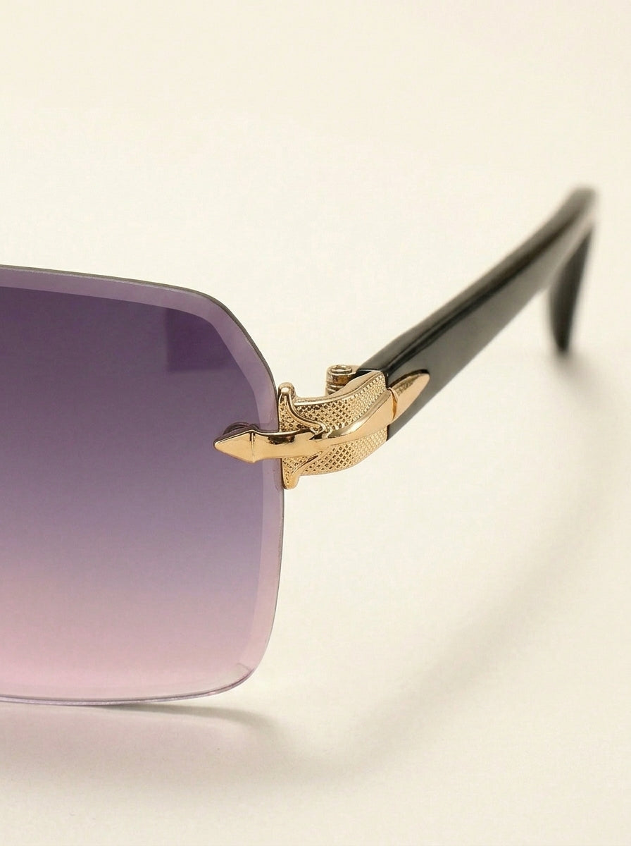 Frameless Gradient Sunglasses