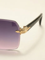 Frameless Gradient Sunglasses