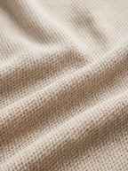 100% Organic Cotton Mesh-Stitch Sweater Polo