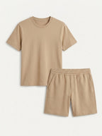 Casual T-shirt and Shorts Set