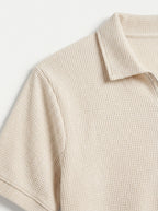 Polo Shirt and Shorts with Zipper