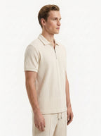 Polo Shirt and Shorts with Zipper