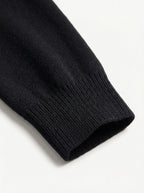 Polo Collar Long Sleeve Sweatshirt