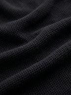 100% Organic Cotton Mesh-Stitch Sweater Polo