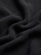 100% Organic Cotton Ribbed Crewneck Sweater