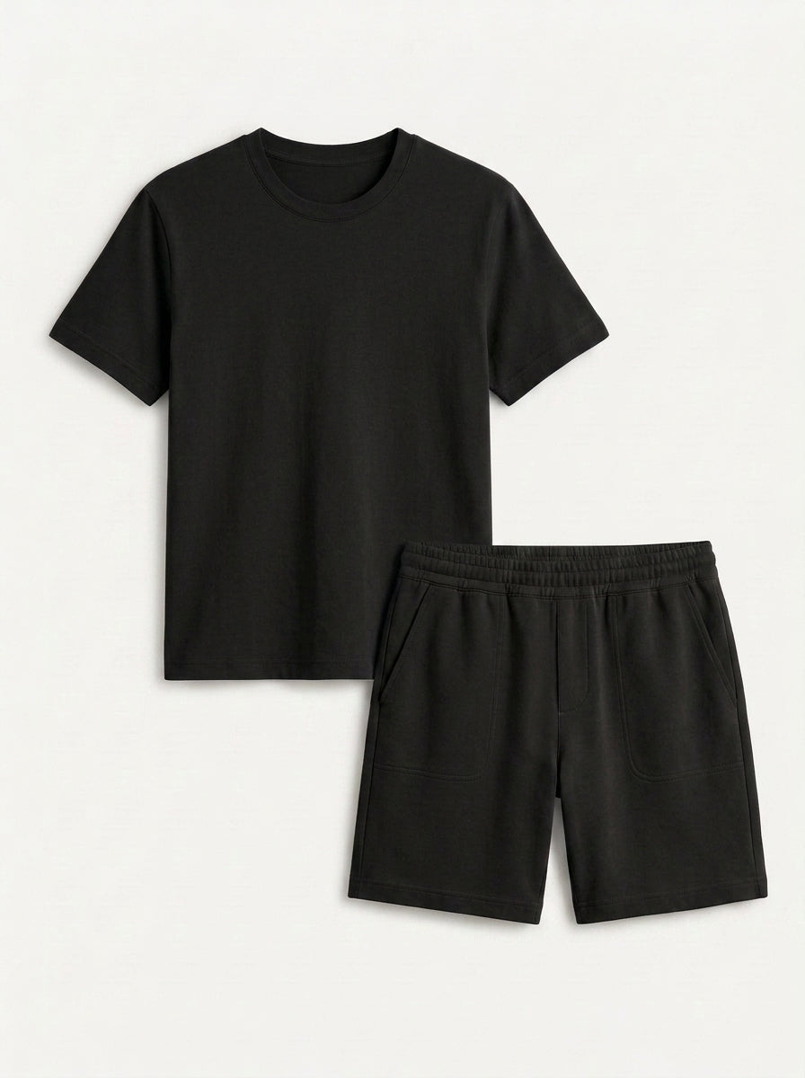 Casual T-shirt and Shorts Set