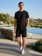 Casual T-shirt and Shorts Set