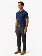 100% European Linen Drawstring Beach Pants