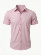 Rocky Short Sleeve Stretch Fit Dress Shirt