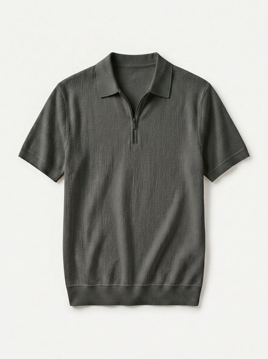Men's Lightweight Linen Polo