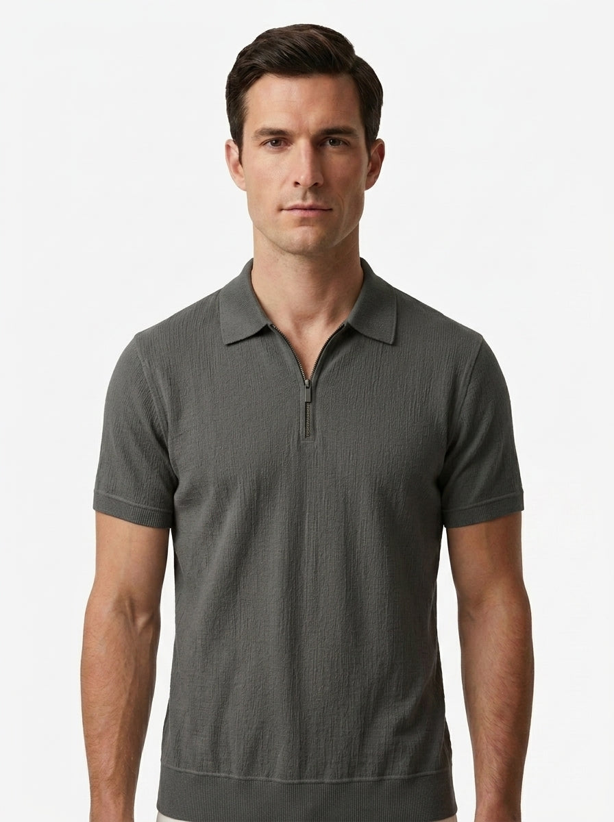 Men's Lightweight Linen Polo