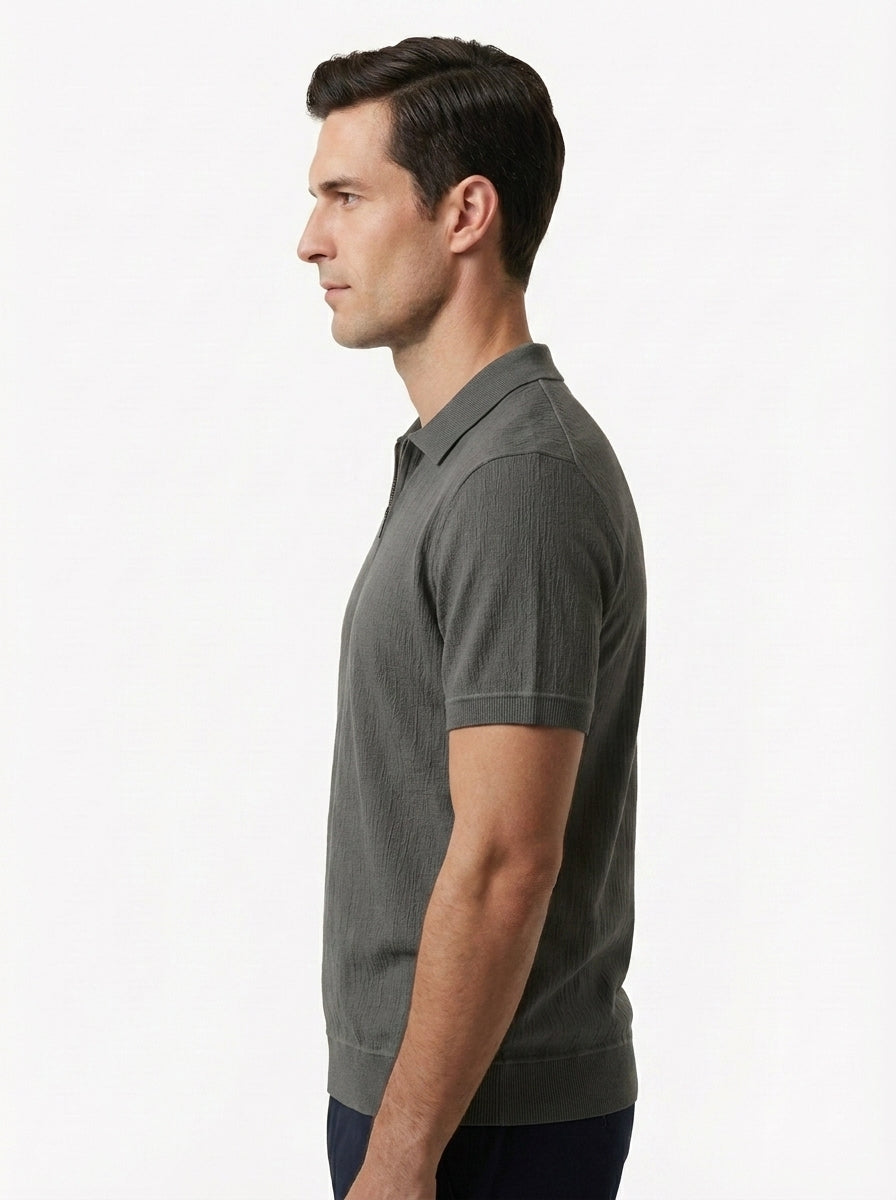 Men's Lightweight Linen Polo