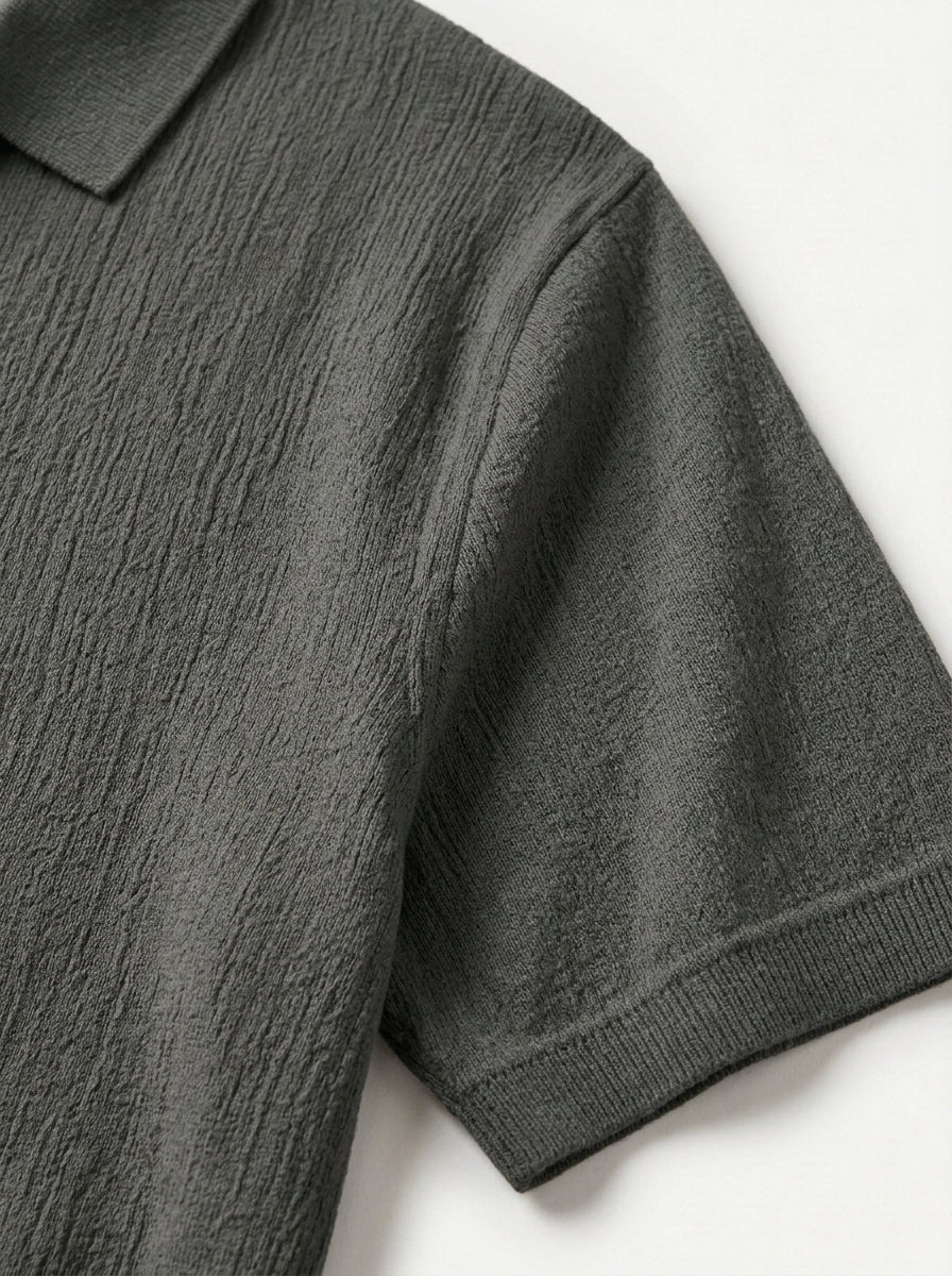 Men's Lightweight Linen Polo