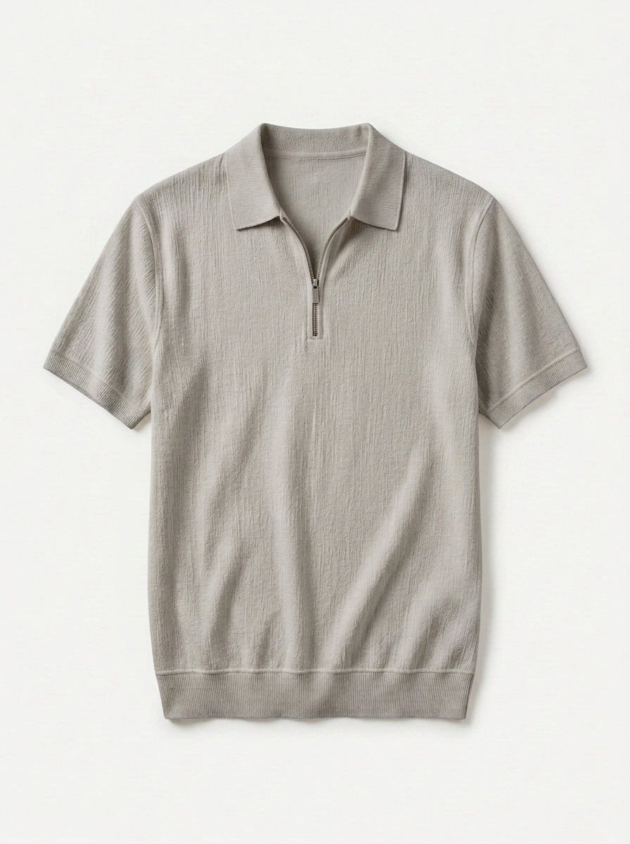 Men's Lightweight Linen Polo