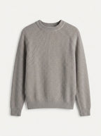 100% Organic Cotton Ribbed Crewneck Sweater