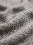 100% Organic Cotton Ribbed Crewneck Sweater