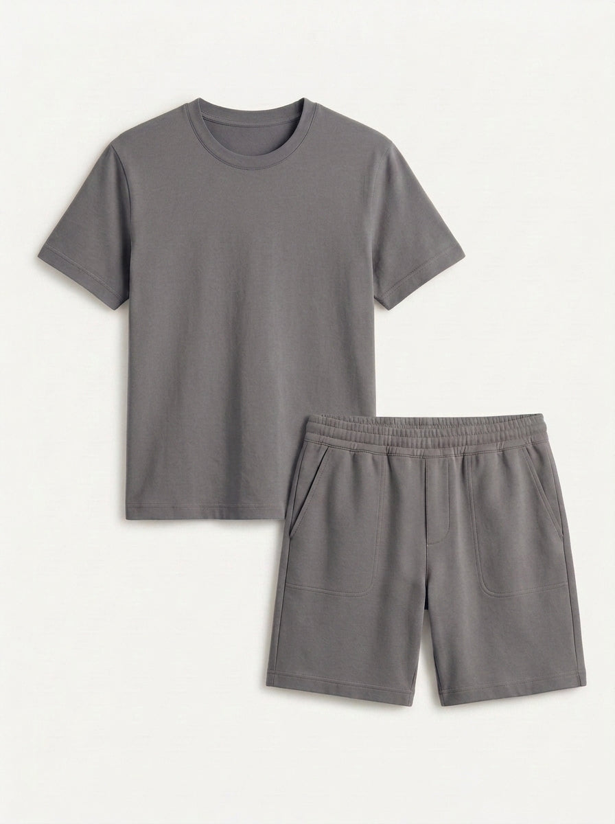 Casual T-shirt and Shorts Set