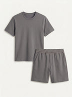 Casual T-shirt and Shorts Set