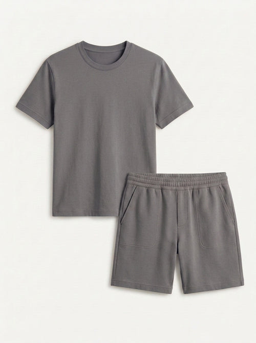Casual T-shirt and Shorts Set