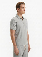 Polo Shirt and Shorts with Zipper