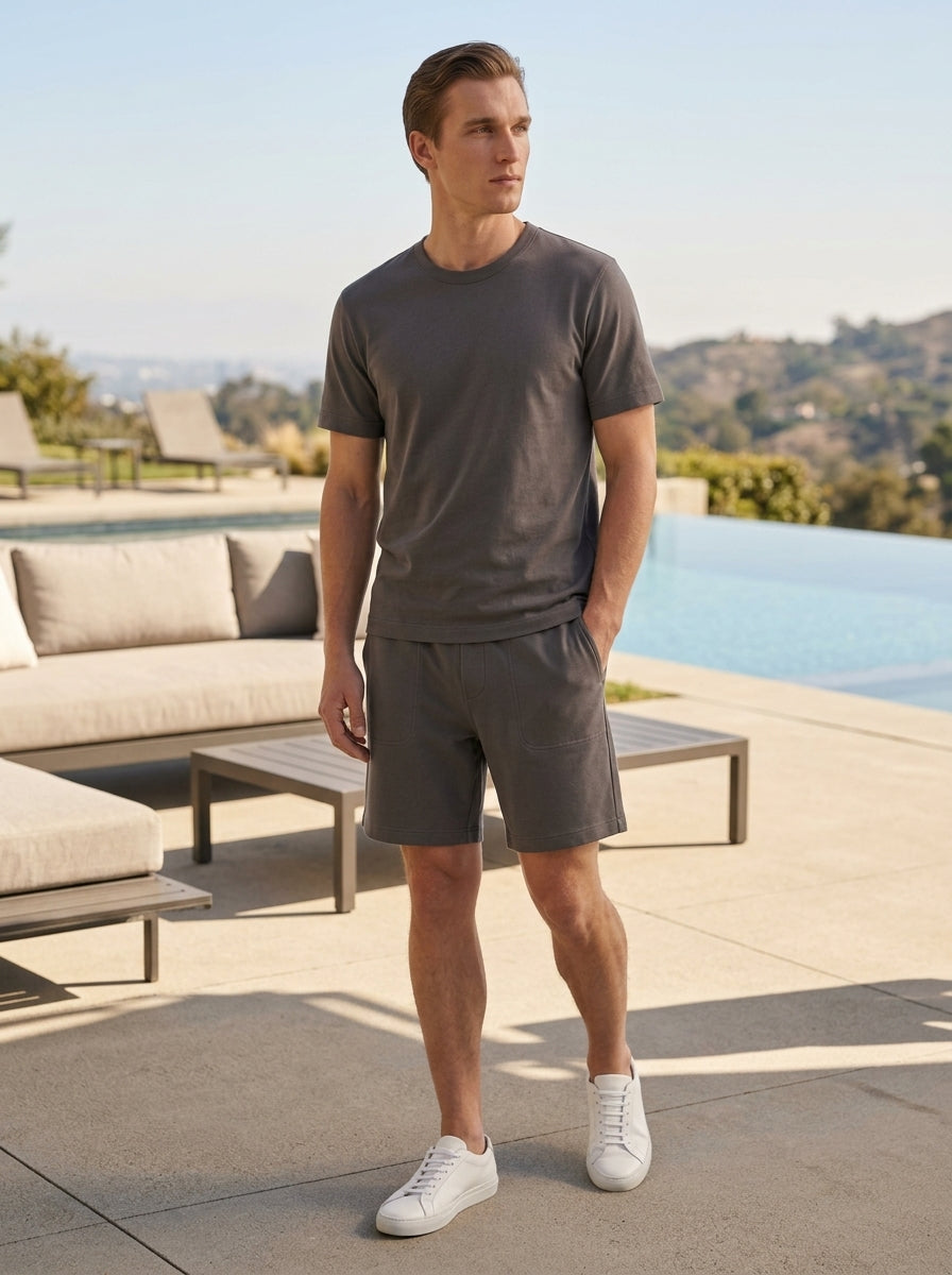 Casual T-shirt and Shorts Set