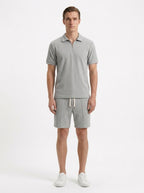 Polo Shirt and Shorts with Zipper
