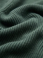 100% Organic Cotton Ribbed Crewneck Sweater