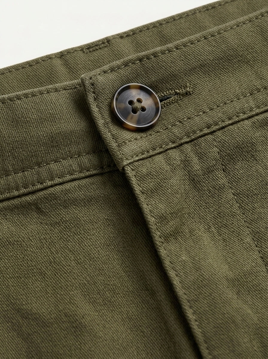 Men's Cotton Casual Cargo Shorts