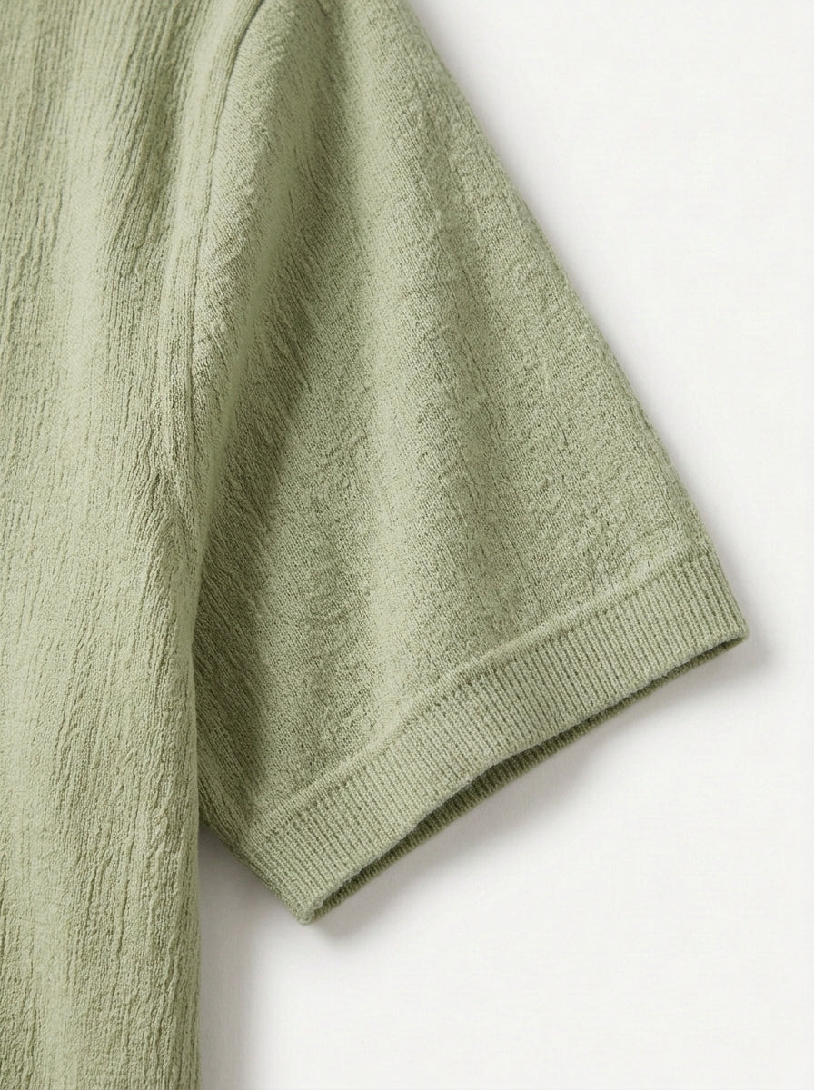 Men's Lightweight Linen Polo
