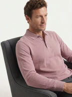 Classic Long-Sleeve Polo Shirt