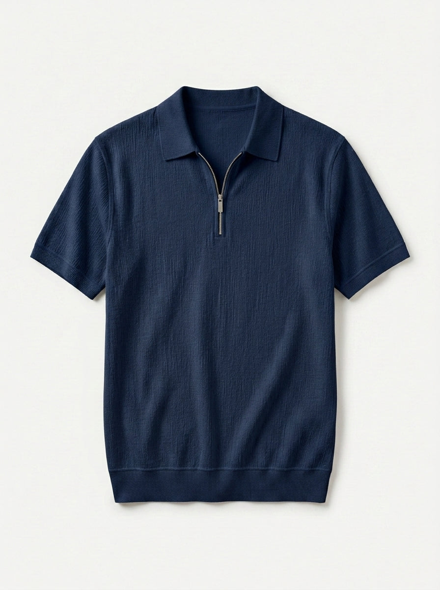 Men's Lightweight Linen Polo