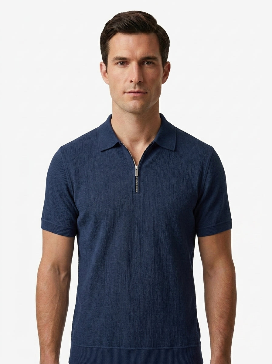 Men's Lightweight Linen Polo