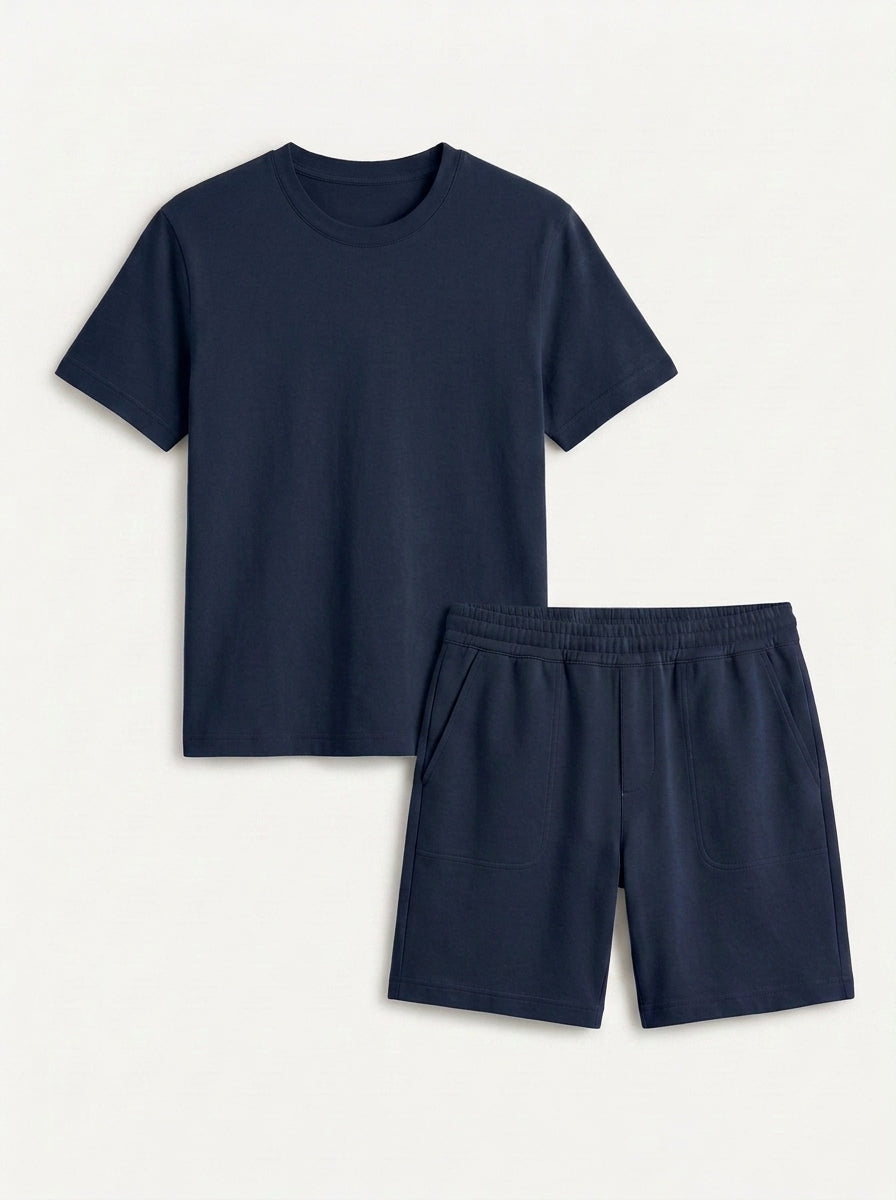 Casual T-shirt and Shorts Set