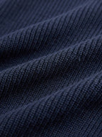 100% Organic Cotton Ribbed Crewneck Sweater