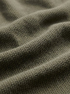 100% Organic Cotton Mesh-Stitch Sweater Polo