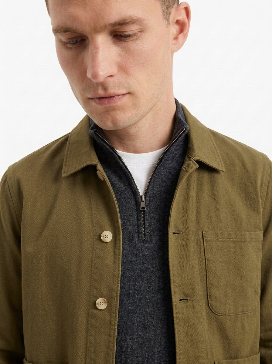 Organic Comfort Stretch Chore Jacket