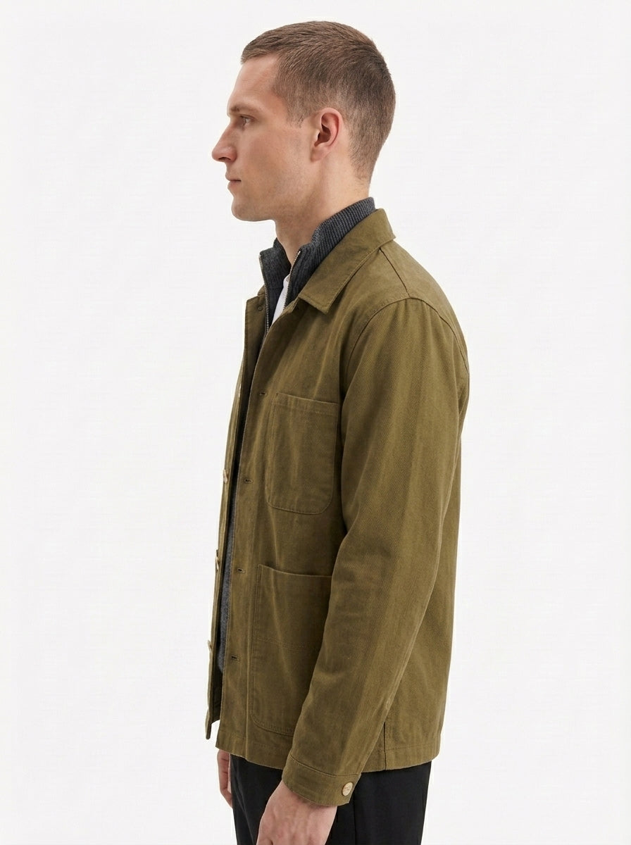 Organic Comfort Stretch Chore Jacket