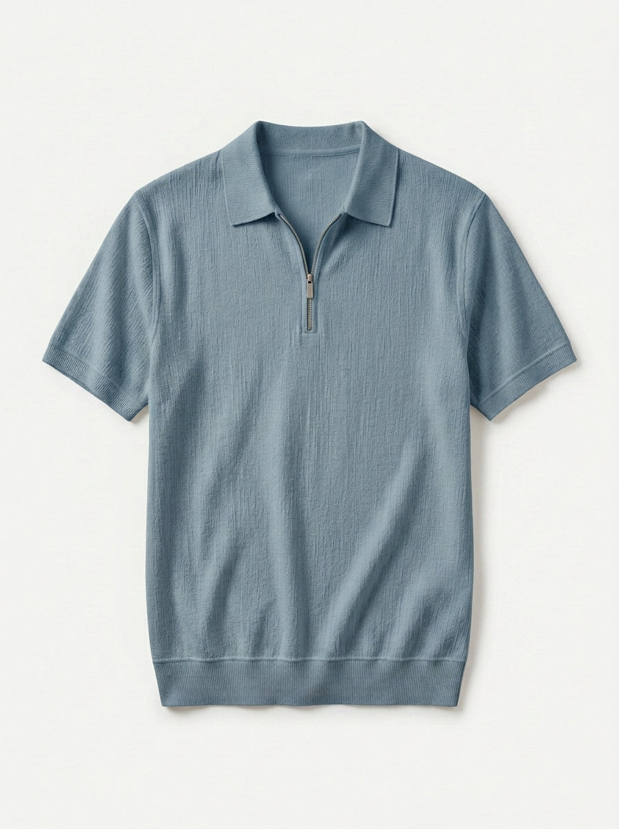 Men's Lightweight Linen Polo