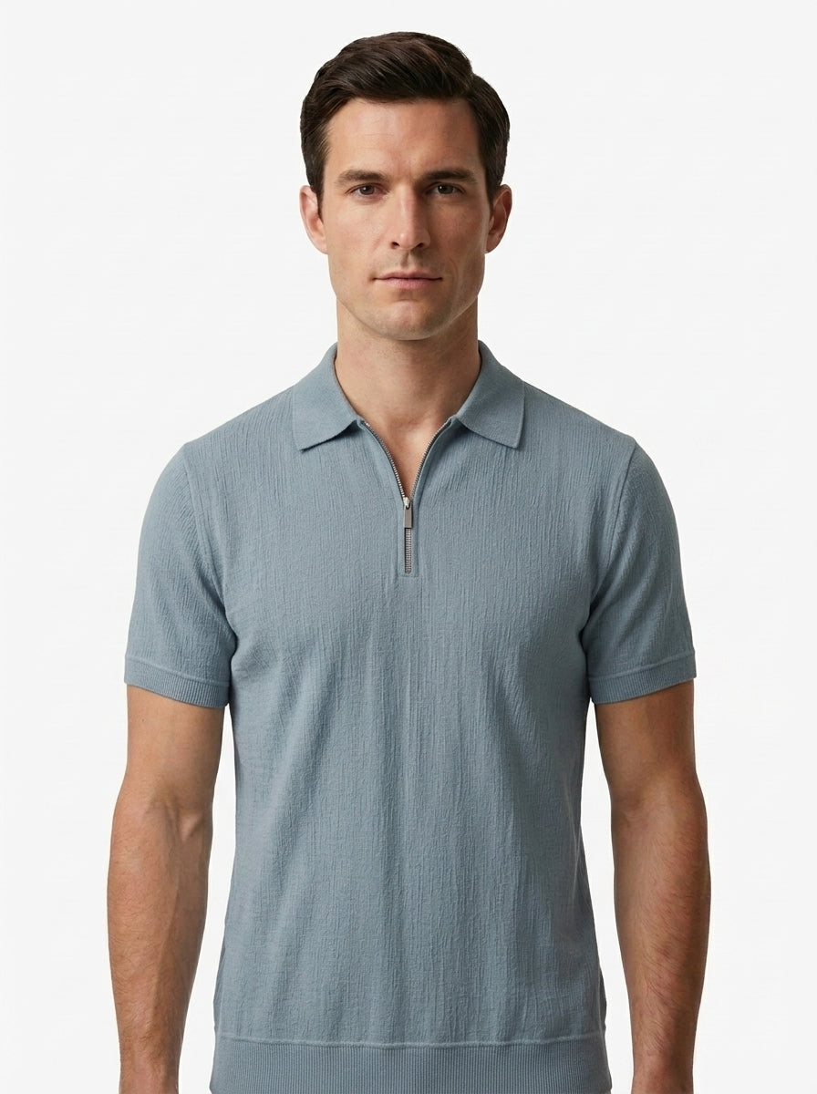 Men's Lightweight Linen Polo