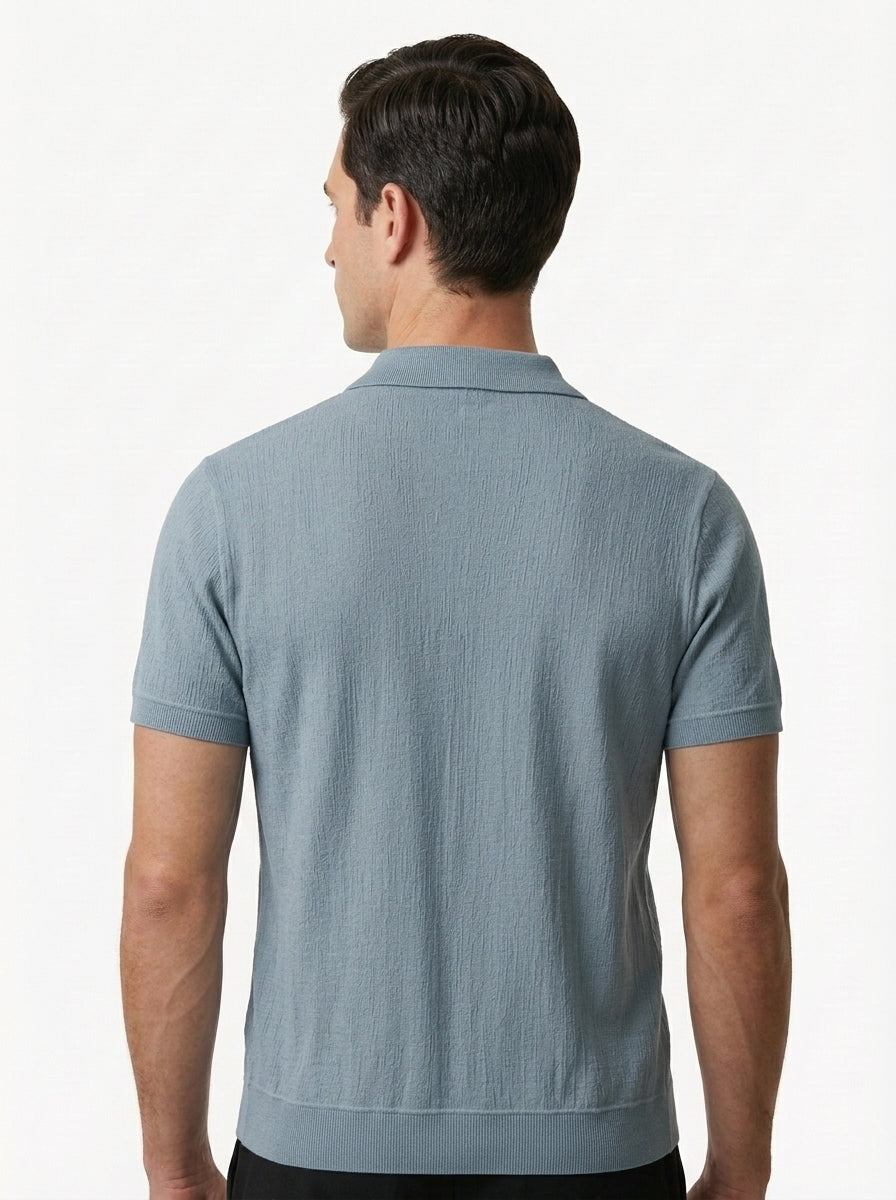 Men's Lightweight Linen Polo