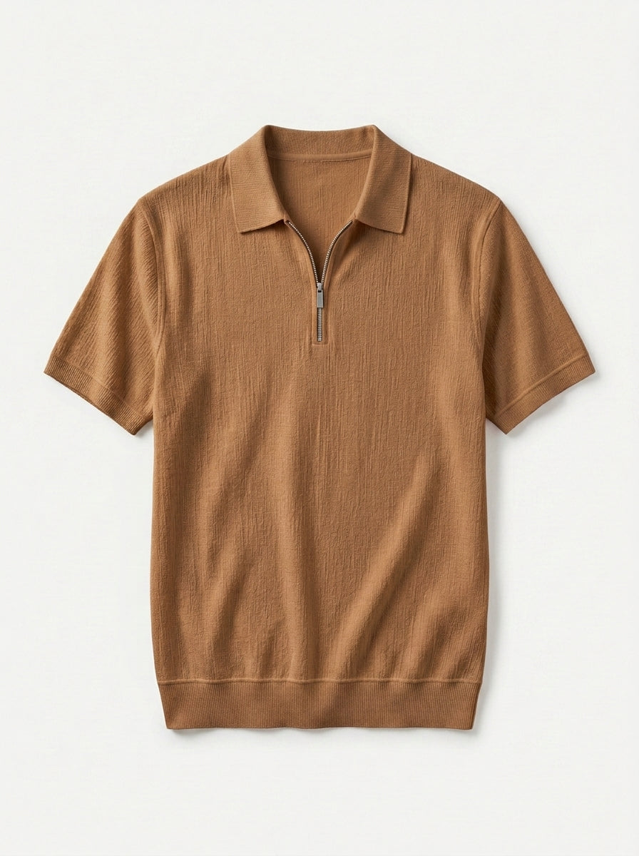 Men's Lightweight Linen Polo