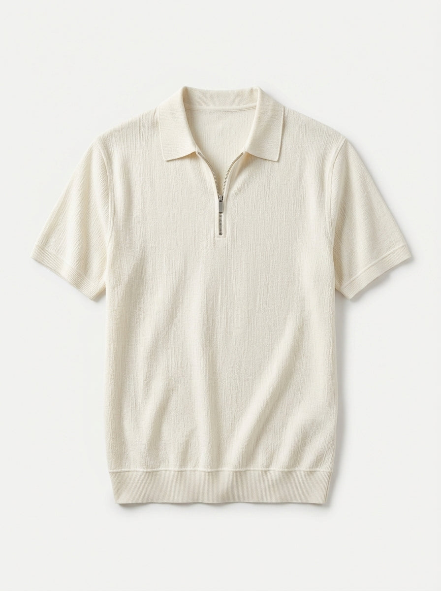 Men's Lightweight Linen Polo