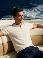 Men's Lightweight Linen Polo