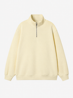 Casual Half-Zip Sweatshirt
